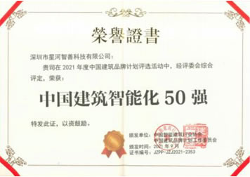 企业荣誉证书-1